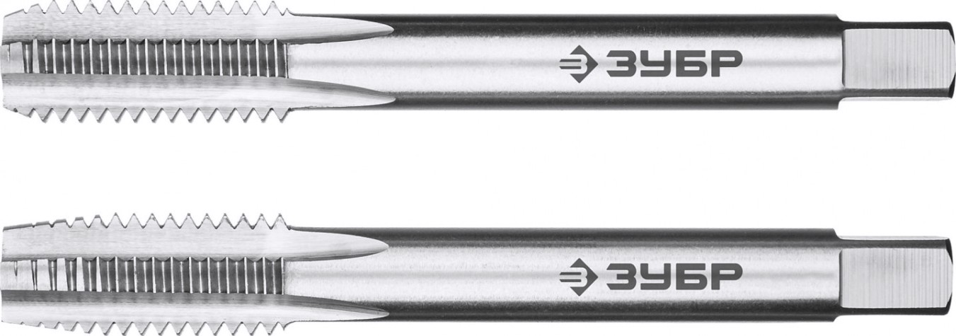 Комплект метчиков ЗУБР машинно-ручных М10x1.5мм, сталь Р6М5 [4-28007-10-1.5-H2_z01]
