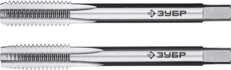 Комплект метчиков ЗУБР машинно-ручных М8x1.25мм, сталь Р6М5 [4-28007-08-1.25-H2_z01]