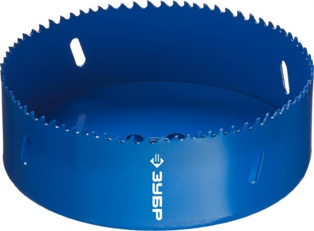 Коронка биметаллическая ЗУБР ЭКСПЕРТ 133 мм, быстрорежущая сталь [29531-133_z01]