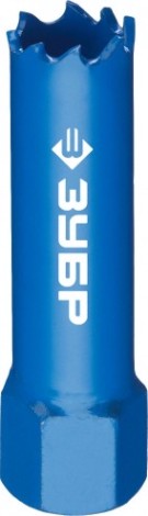 Коронка биметаллическая ЗУБР ЭКСПЕРТ 14 мм, быстрорежущая сталь [29531-014_z01]