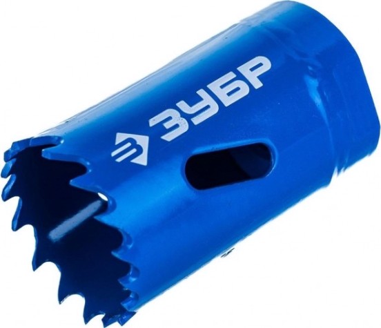 Коронка биметаллическая ЗУБР ЭКСПЕРТ 30 мм, быстрорежущая сталь [29531-030_z01]