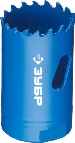 Коронка биметаллическая ЗУБР ЭКСПЕРТ 32 мм, быстрорежущая сталь [29531-032_z01]