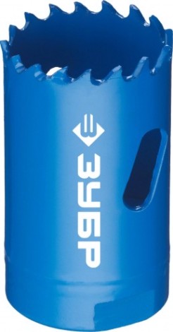 Коронка биметаллическая ЗУБР ЭКСПЕРТ 35 мм, быстрорежущая сталь [29531-035_z01]