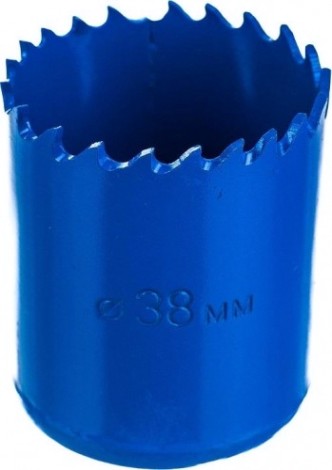 Коронка биметаллическая ЗУБР ЭКСПЕРТ 38 мм, быстрорежущая сталь [29531-038_z01]