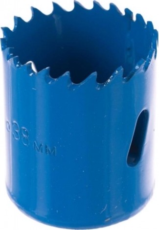 Коронка биметаллическая ЗУБР ЭКСПЕРТ 38 мм, быстрорежущая сталь [29531-038_z01]