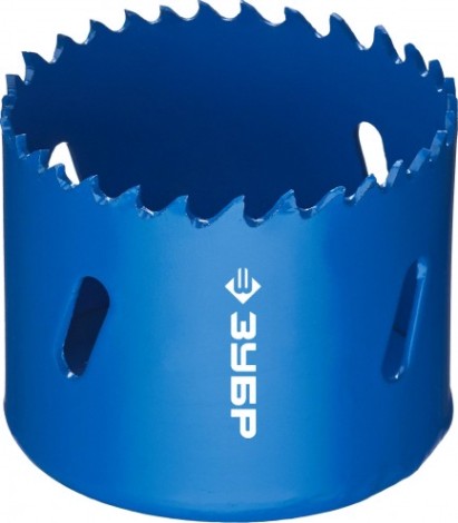 Коронка биметаллическая ЗУБР ЭКСПЕРТ 54 мм, быстрорежущая сталь [29531-054_z01]