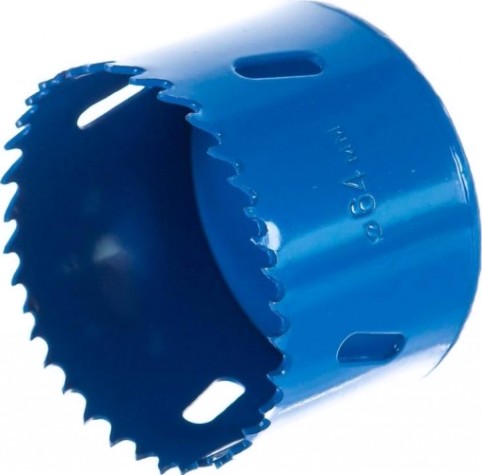 Коронка биметаллическая ЗУБР ЭКСПЕРТ 64 мм, быстрорежущая сталь [29531-064_z01]