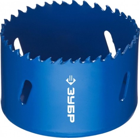 Коронка биметаллическая ЗУБР ЭКСПЕРТ 68 мм, быстрорежущая сталь [29531-068_z01]