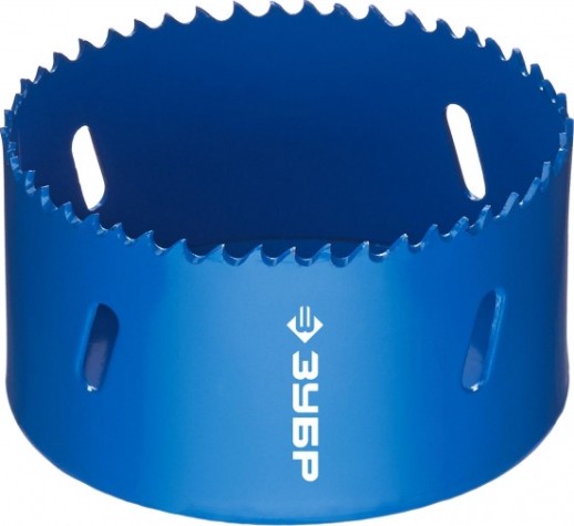 Коронка биметаллическая ЗУБР ЭКСПЕРТ 83 мм, быстрорежущая сталь [29531-083_z01]