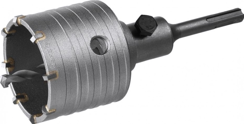Коронка буровая SDS-plus ЗУБР МАСТЕР по бетону с державкой 68 мм [29211-68]