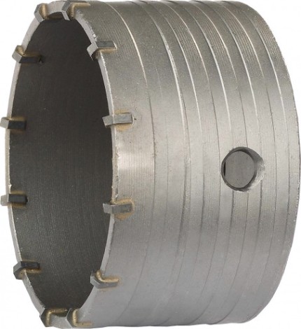 Коронка буровая SDS-plus ЗУБР ПРОФЕССИОНАЛ кольцевая, по бетону, без державки, 100 мм [29180-100]