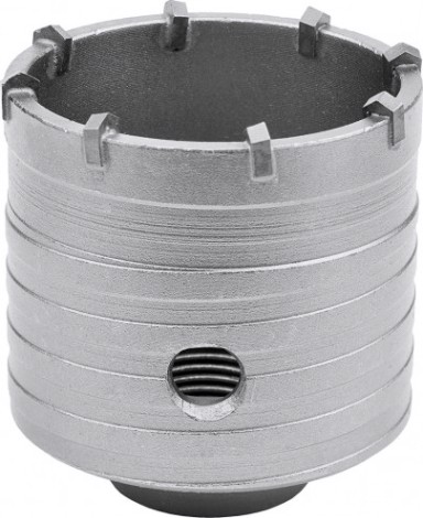 Коронка буровая SDS-plus ЗУБР ПРОФЕССИОНАЛ кольцевая, по бетону, без державки, 68 мм [29180-68]