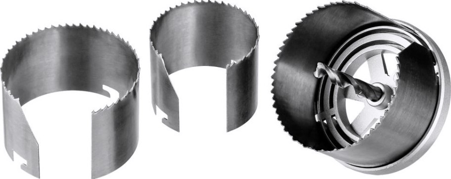 Коронка по дереву ЗУБР ЭКСПЕРТ пила сегментная наборная 3 полотна [29595-H3-42]