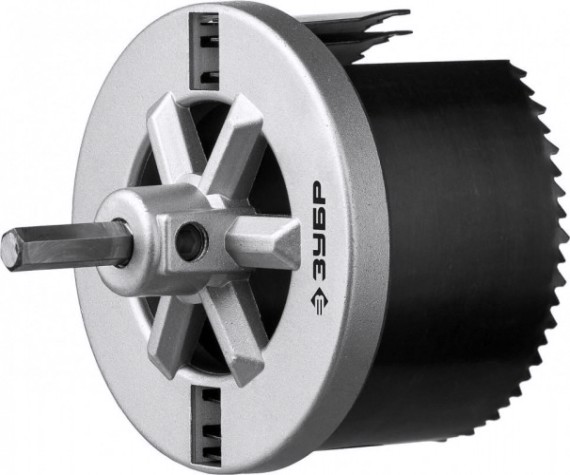 Коронка по дереву ЗУБР ЭКСПЕРТ пила сегментная наборная 3 полотна [29595-H3-42]