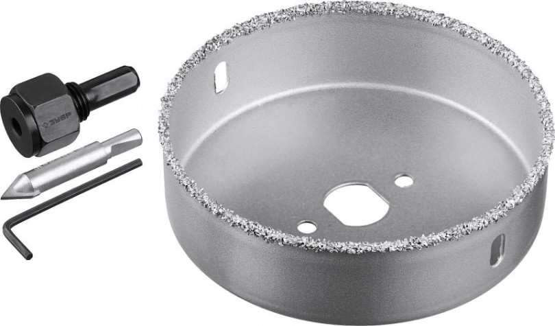 Коронка универсальная ЗУБР ПРОФЕССИОНАЛ c карбид-вольфрамовым нанесением, 102 мм [33360-102_z01]