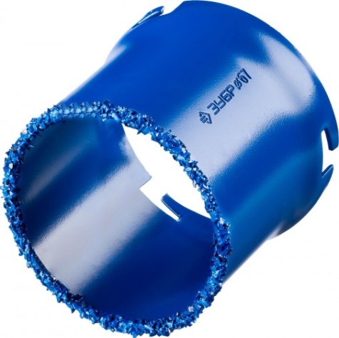 Коронка универсальная ЗУБР ПРОФЕССИОНАЛ c карбид-вольфрамовым нанесением, 67 мм [33350-67_z01]