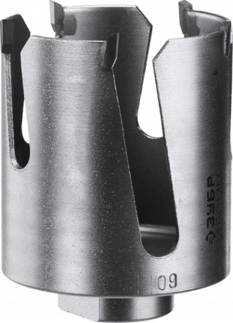 Коронка универсальная ЗУБР ПРОФЕССИОНАЛ проуниверсал 60 мм, с твердосплавными резцами [29514-60]