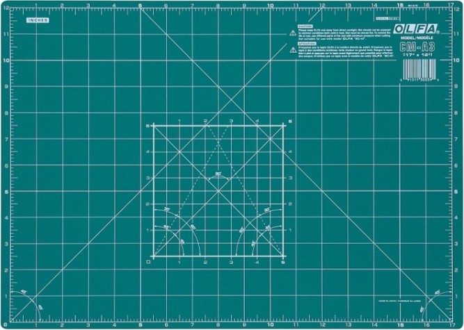 Коврик непрорезаемый Olfa OL-CM-A3 защитный, формат А3