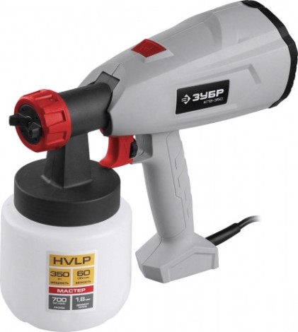 Краскопульт электрический ЗУБР КПЭ-350