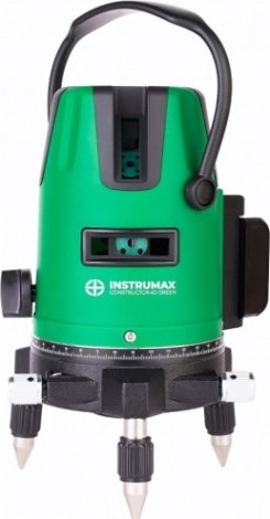 Лазерный уровень INSTRUMAX Constructor 4D GREEN [IM0140]