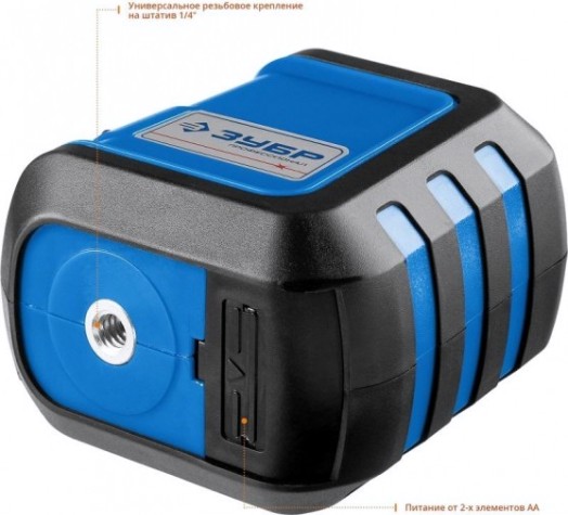 Лазерный уровень ЗУБР КРЕСТ-15 [34902-3_z01]