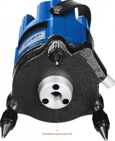 Лазерный уровень ЗУБР КРЕСТ-55 4 верт, 3 гориз. линии [34904]