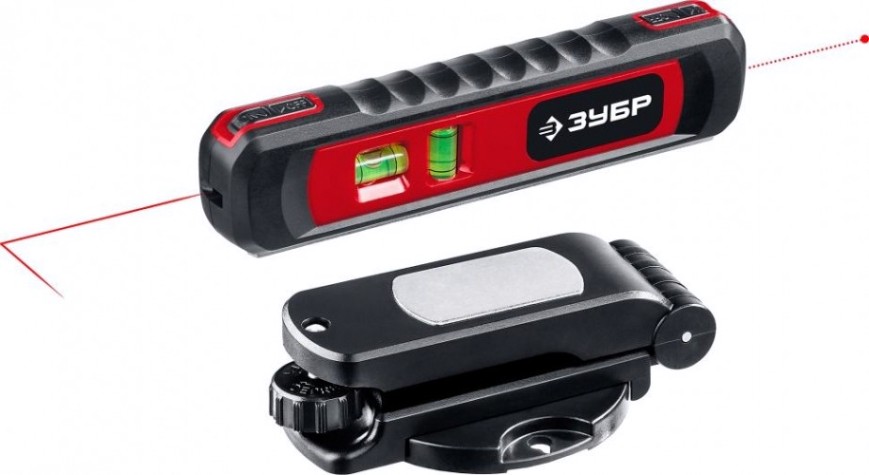 Лазерный уровень ЗУБР ТОЧКА линейный [34926]