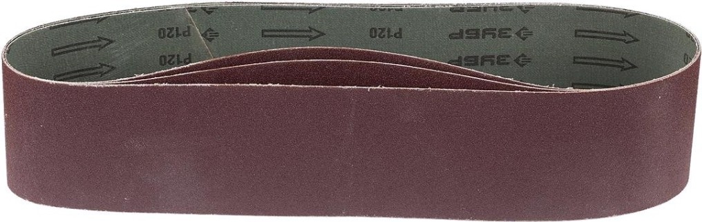 Лента шлифовальная ЗУБР МАСТЕР 100х914 мм, p120, для станка зшс-500, 3 шт. [35548-120]