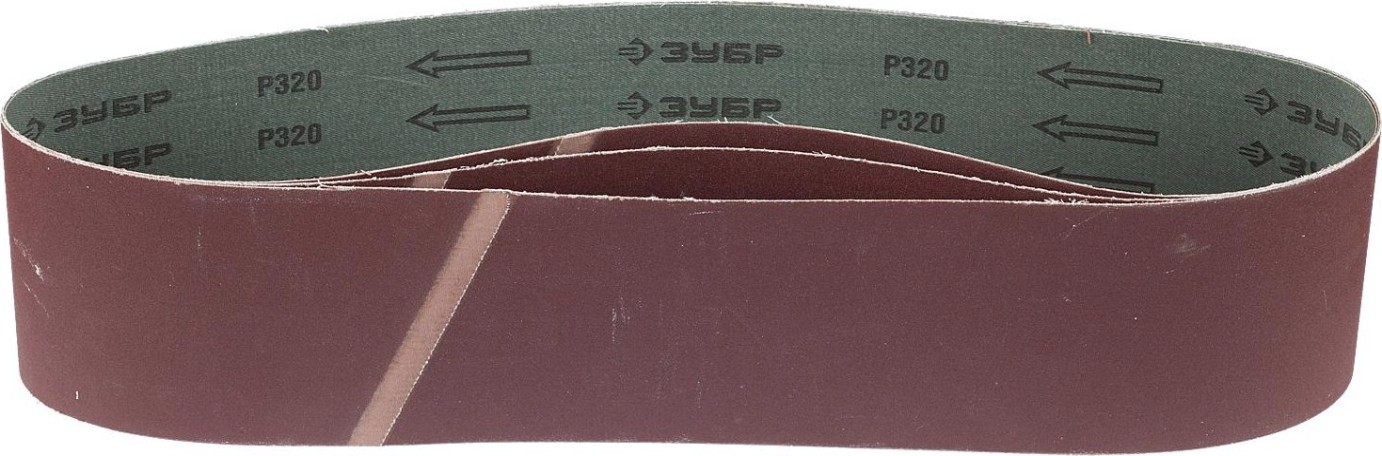 Лента шлифовальная ЗУБР МАСТЕР 100х914 мм, p320, для станка зшс-500, 3 шт. [35548-320]