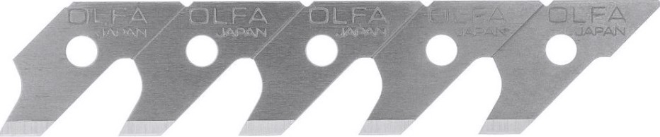 Лезвие для ножа Olfa OL-COB-1 перовое для cmp-1, 5х24,5х0,5 мм, 15 шт