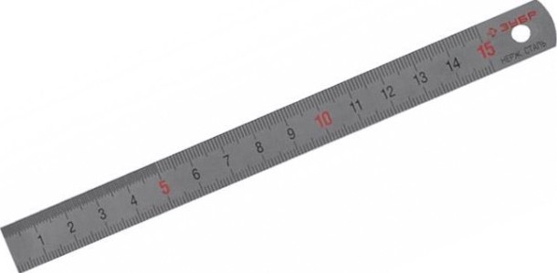 Линейка металлическая ЗУБР 300 мм 34280-0.9-030 [34280-0.9-030]