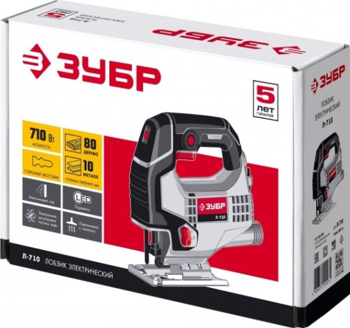 Лобзик сетевой ЗУБР Л-710