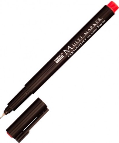 Маркер Marvy Uchida Multi marker цвет красный [MAR2600S/2]