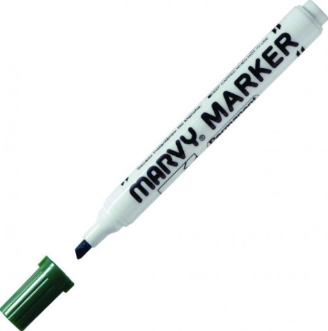 Маркер Marvy Uchida Permanent цвет зеленый [MAR482C/4]