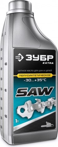Масло для смазки цепи ЗУБР EXTRA полусинтетическое, 1 л. [70621-1]