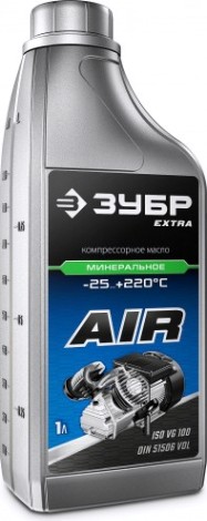 Масло компрессорное ЗУБР EXTRA 1 л [70630-1]