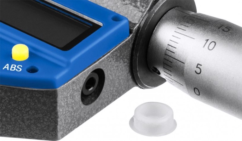 Микрометр цифровой ЗУБР ПРОФЕССИОНАЛ гладкий мкц 25, диапазон 0-25мм, шаг измерения 0,0 [34482-25_z02]
