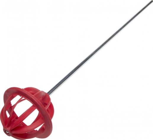 Миксер ЗУБР МАСТЕР глобус пластмассовый, для красок, 110х112х400мм [06008-110-40]