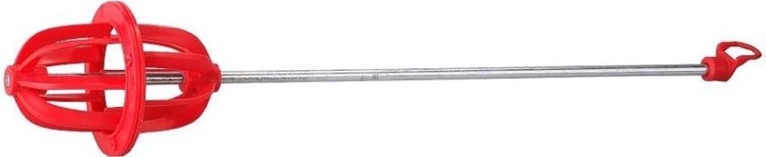 Миксер ЗУБР МАСТЕР глобус пластмассовый, для красок, 70х100х400мм [06006-70-40]