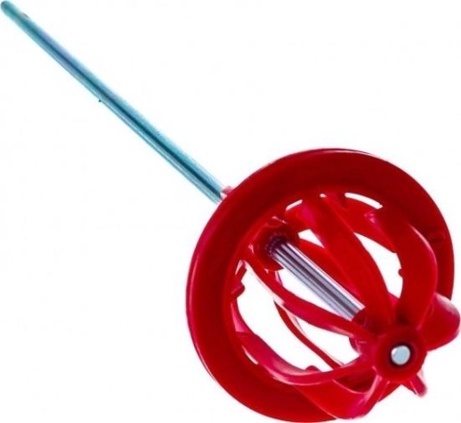 Миксер ЗУБР МАСТЕР глобус пластмассовый, для красок, 70х100х400мм [06006-70-40]