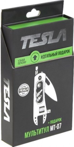 Мультитул TESLA MT-07 с разводным ключом и битами