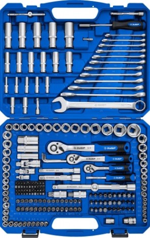 Набор инструментов ЗУБР А-216 предметов, универсальный [27674-H216]