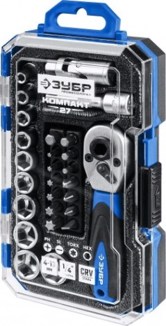 Набор инструментов ЗУБР Компакт-27 27 пред. [27642-H27_z01]