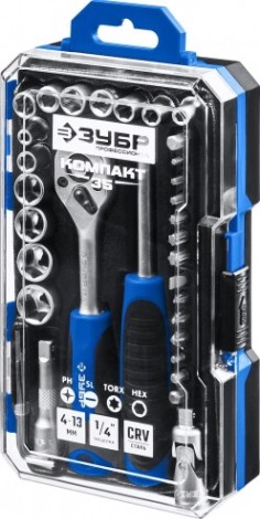 Набор инструментов ЗУБР Компакт-35 35 пред. [27642-H35_z01]