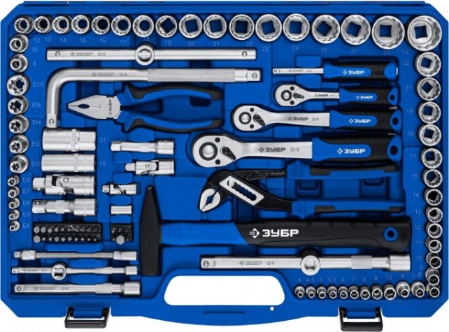 Набор инструментов ЗУБР Универсал-142 предмета [27670-H142]