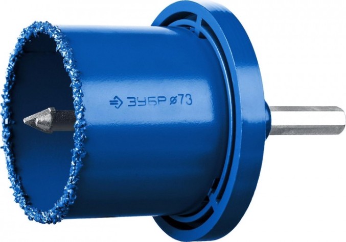 Набор коронок c карбид-вольфрамовым нанесением ЗУБР 8 предметов 33350-H8_z01 [33350-H8_z01]