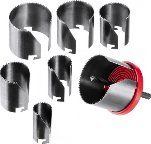 Набор пильных венцов ЗУБР 50-56-63х42 мм МАСТЕР 7 полотен [29593-H7-42]