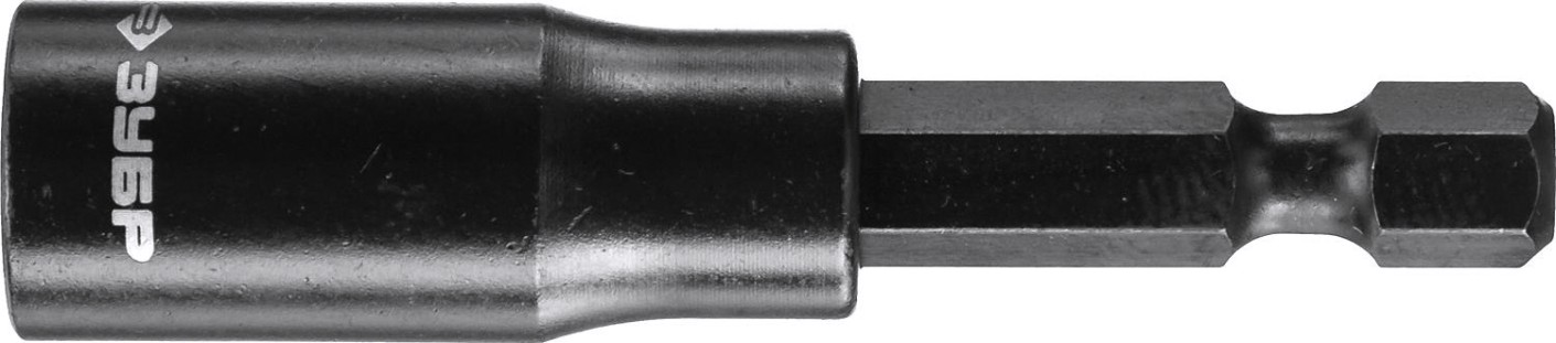 Насадка шестигранная ЗУБР ПРОФЕССИОНАЛ с торцовой головкой, e 1/4", 8мм, 1шт [26377-08]