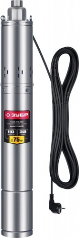 Насос скважинный ЗУБР НСВ- 75-110 винтовой [НСВ-75-110]