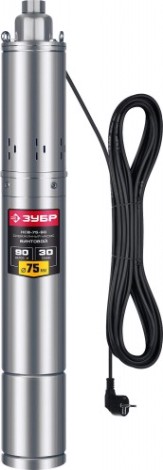 Насос скважинный ЗУБР НСВ- 75-90 винтовой [НСВ-75-90]